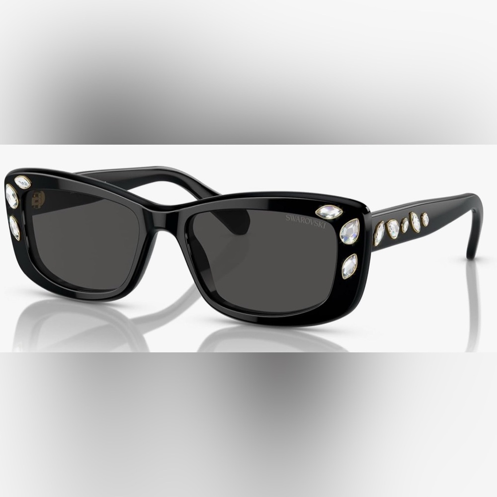 Swarovski Black Women’s Sunglasses